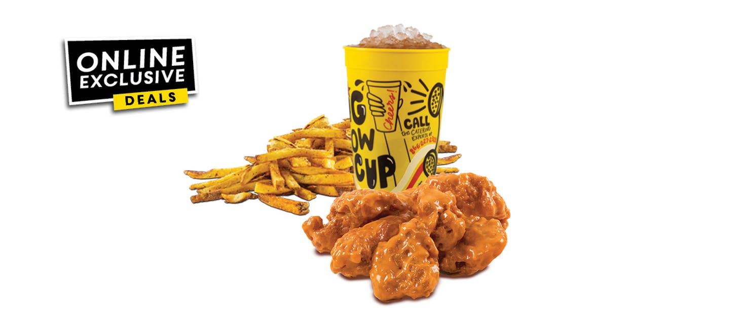 6pc Boneless Wing Combo from Dickey's Barbecue Pit: Liberty (MO-1973) in Liberty, MO