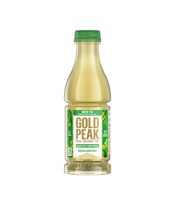 Gold Peak Green Tea from Potbelly Sandwich Shop - 635 & Midway (422) in Dallas, TX
