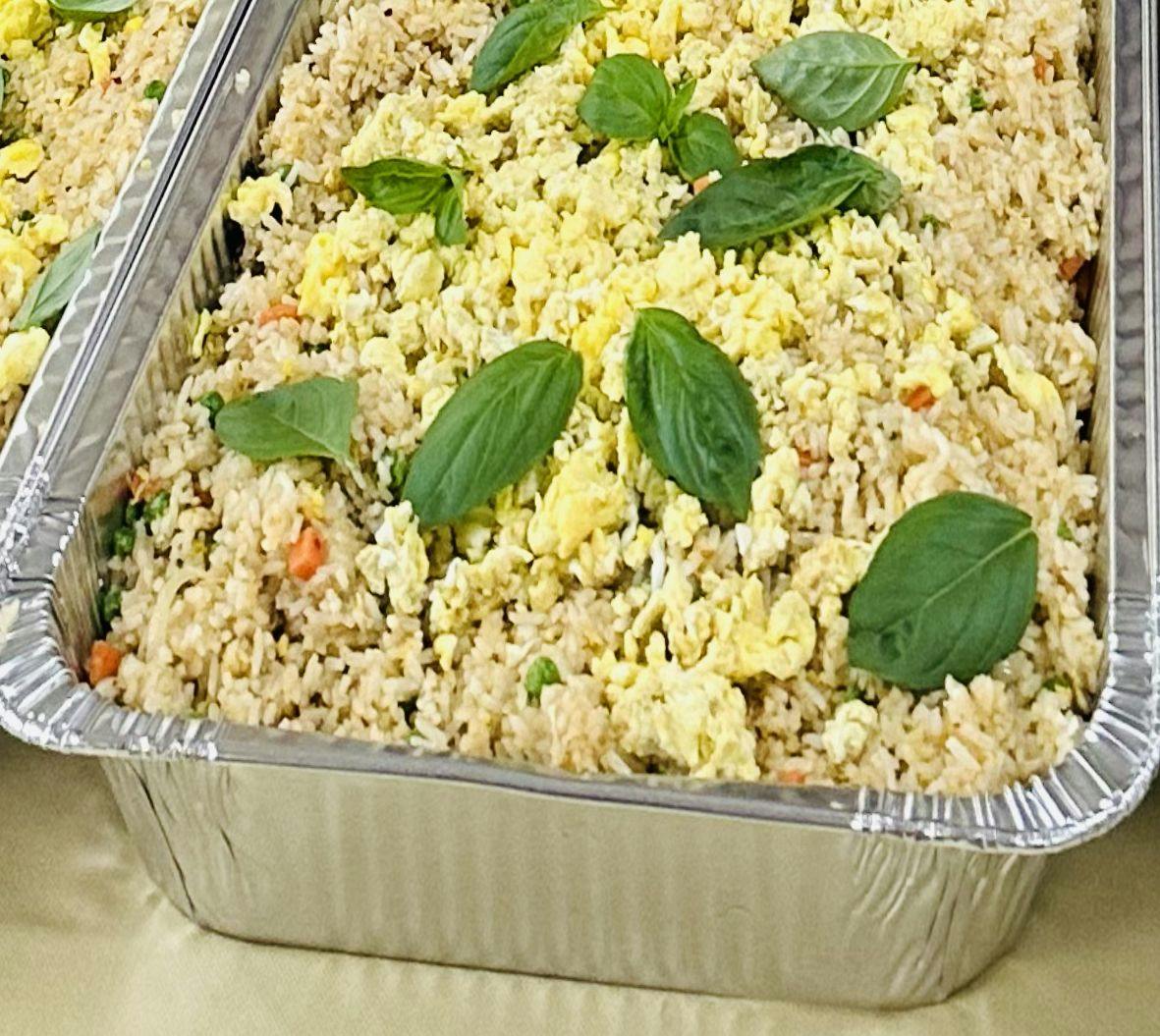 Catering Fried Rice Small Tray from Jai Dee Thai Kitchen - Clinton Hwy in Knoxville, TN