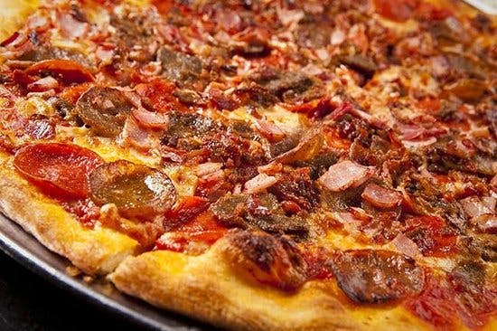 Meat Lovers Pizza from Jo Jo's New York Style Pizza in Hollywood, FL