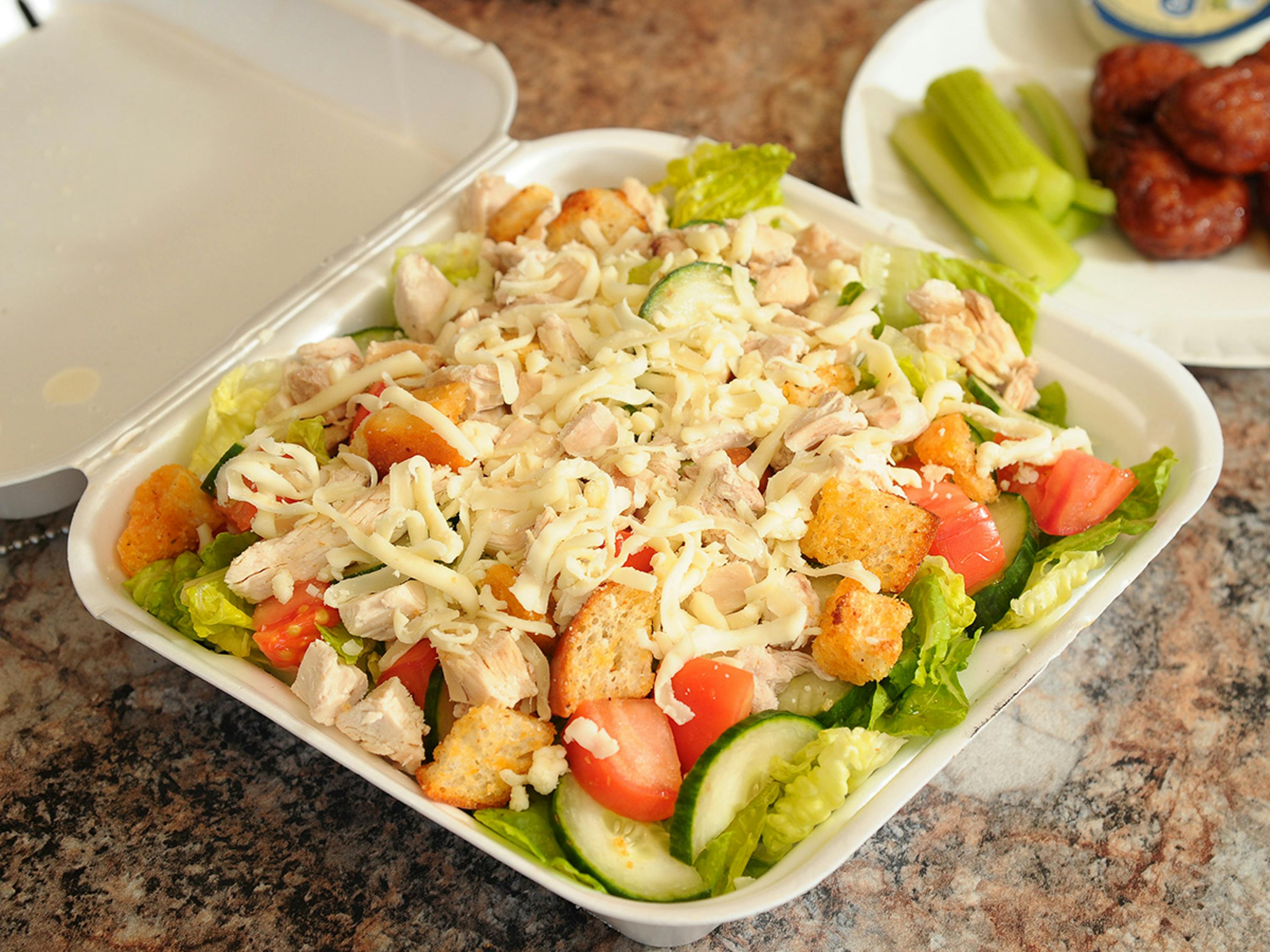 Grilled Chicken Salad from All Star Pizza in Rochester, NY