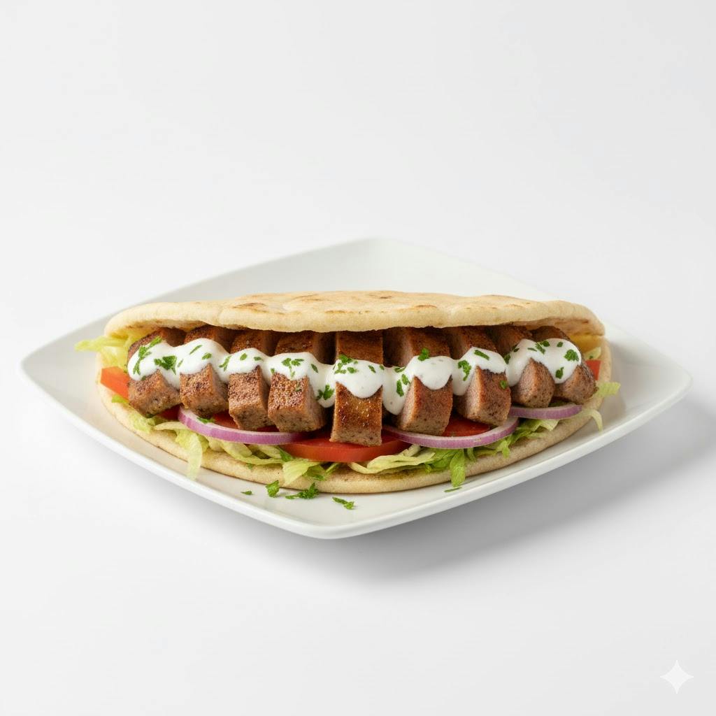 Lamb Gyros from HalalFlame - N Broad St in Meriden, CT