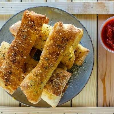 Bread Sticks from New York Pizza in Palo Alto, CA