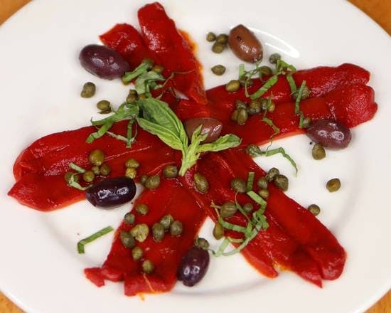Roasted Sweet Peppers from Cantalini's Salerno Beach Restaurant - Playa del Rey in Los Angeles, CA