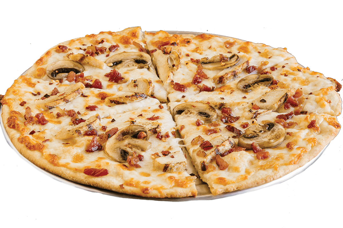 Chicken Carbonara from Pie Five Pizza in Irving, TX