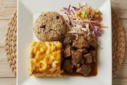 Stew Beef Plate from C'est Bon Caribbean Creole Cuisine in Baytown, TX