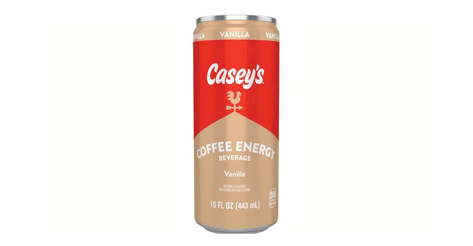 Casey's Vanilla Coffee Energy (15 oz) from Casey's General Store: Asbury Rd in Dubuque, IA