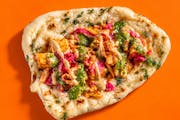 Paneer Tikka Naan Taco from Ambo in New York, NY