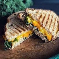 Pepper & Chicken Panini from Wild Roots in Schofield, WI