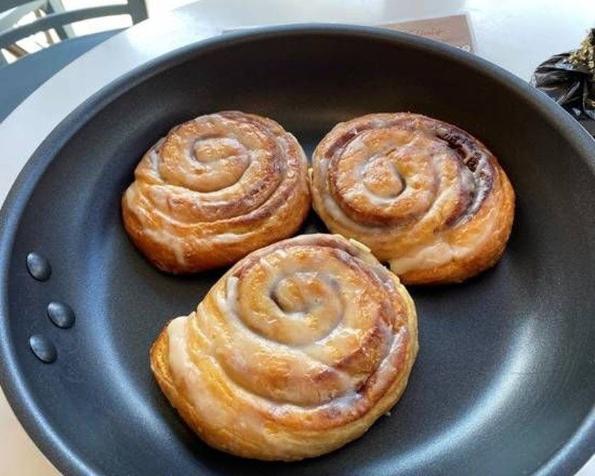 Iced Cinnamon (Twin Rolls) from Slice of Italy - Kent in Renton, WA
