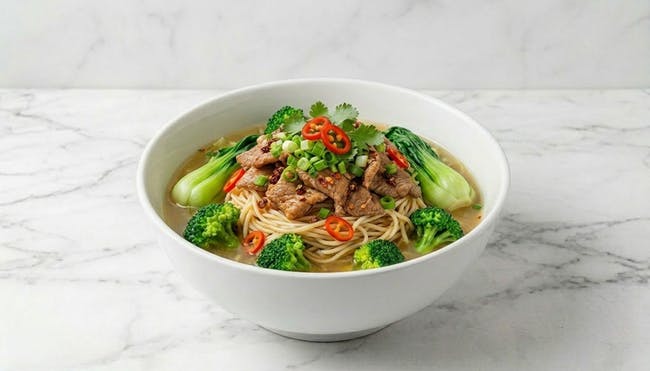 Szechuan Pork Noodle Soup from Autumn Court Chinese Restaurant in Phoenix, AZ