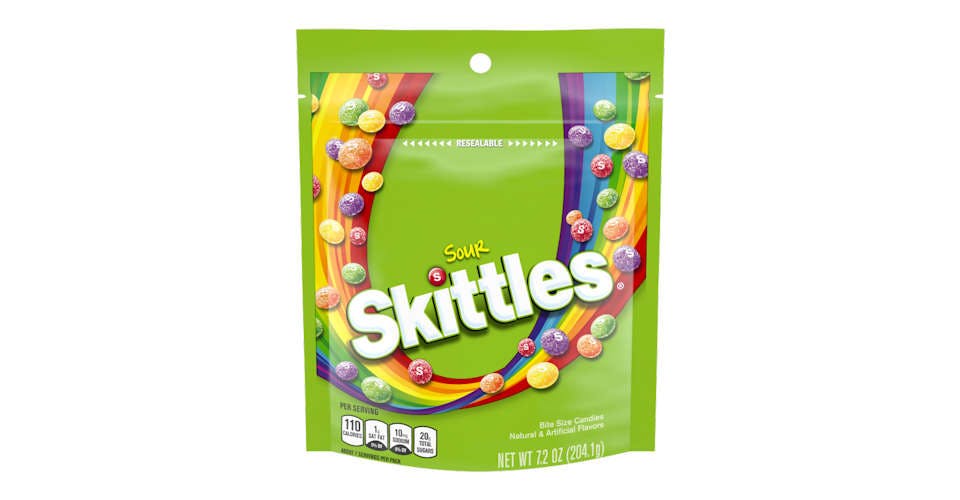 Skittles Sour, Share Size from Ultimart - Merritt Ave in Oshkosh, WI