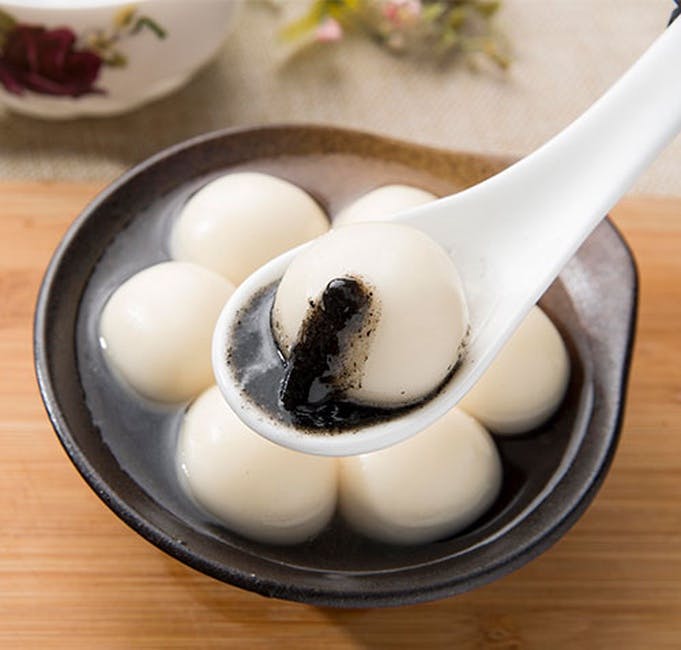 Sweet Sesame filling Rice Ball Soups (10) ???? from DJ Kitchen in Philadelphia, PA