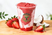 Strawberry Swag ??? from Thrive Juice Lab - Costa Mesa in Costa Mesa, CA