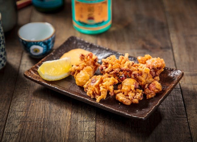 Iidako Kara Age (fried baby octopus) from Yoshiharu Ramen - La Mirada Blvd in La Mirada, CA