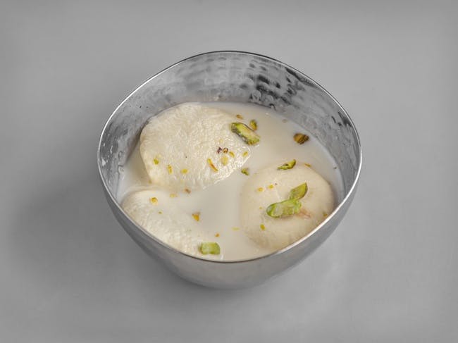 Rasmalai from Noor Biryani Indian Grill in Suffern, NY