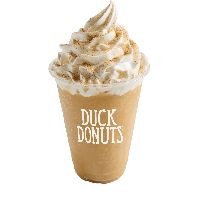 Iced Pumpkin Toffee Latte from Duck Donuts Madison in Madison, WI