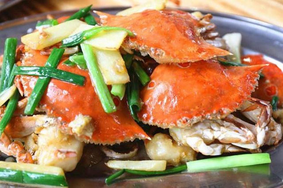 Ginger & Scallion Crabs (6) ????? from DJ Kitchen in Philadelphia, PA