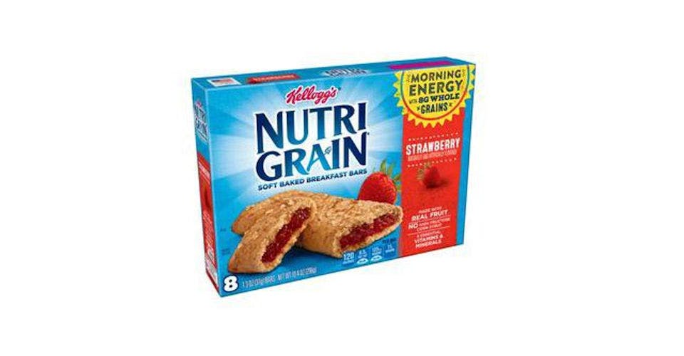 Kellogg's Nutri-Grain Cereal Bars Strawberry (10.4 oz) from CVS - N 14th St in Sheboygan, WI