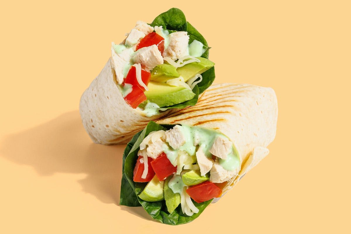 Cali Chicken Grilled Wrap - Choose Your Dressings from Saladworks - Palisades Center Dr in West Nyack, NY