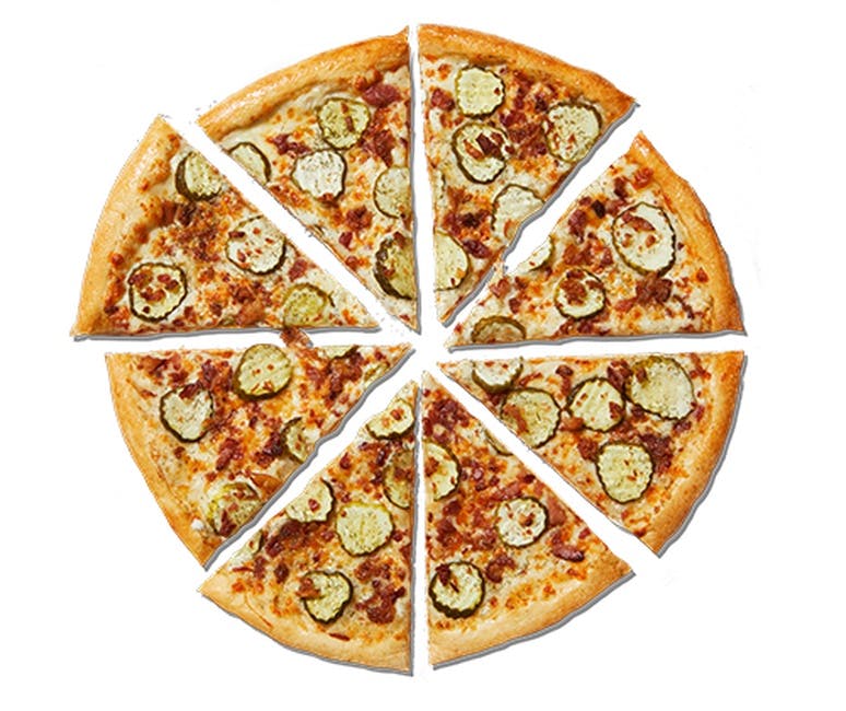 The Pickle Pizza from Toppers Pizza: Oshkosh in Oshkosh, WI