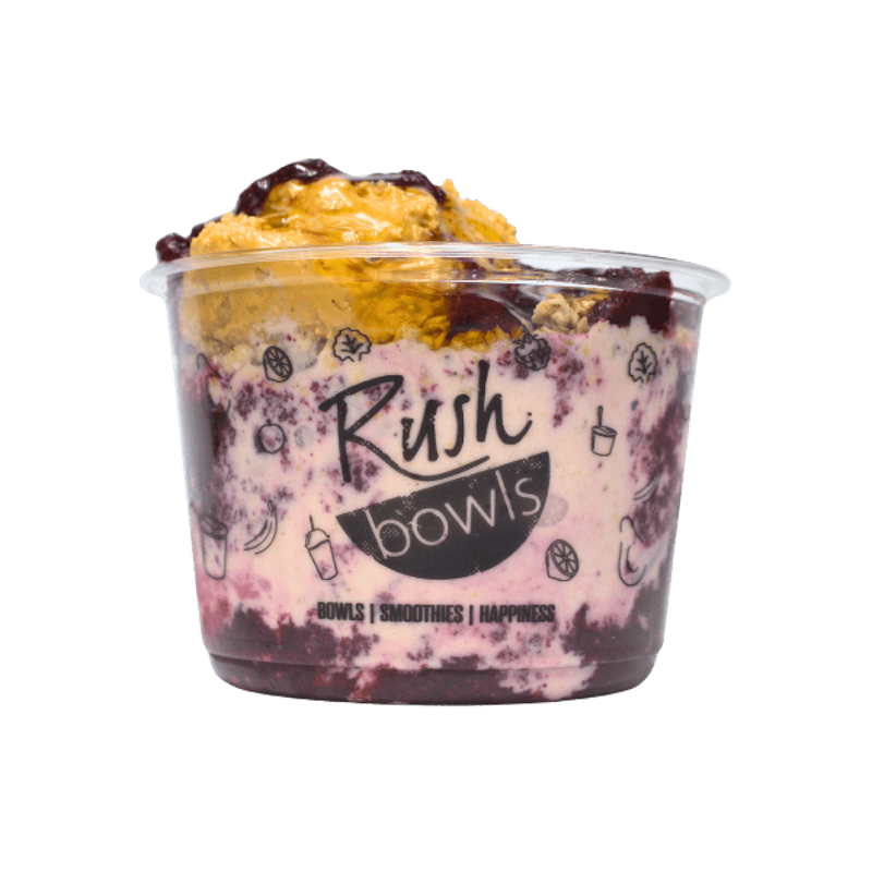 Peanut Butter and Jelly Bowl from Rush Bowls - Washington Ave in Houston, TX