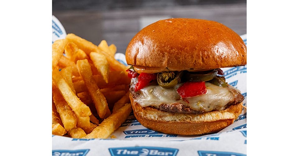 Southwest Burger from The Bar - Oshkosh in Oshkosh, WI