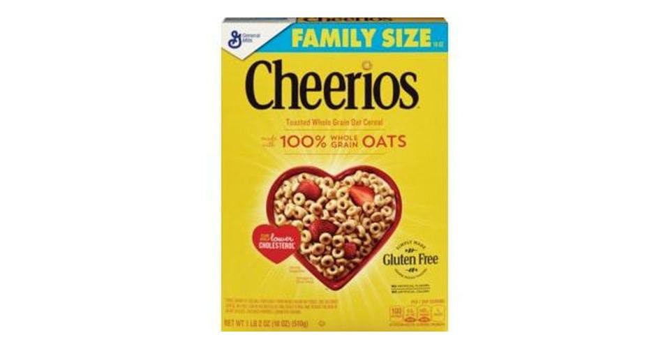 General Mills Cheerios Cereal (18 oz) from CVS - Mineral Point Rd in Madison, WI