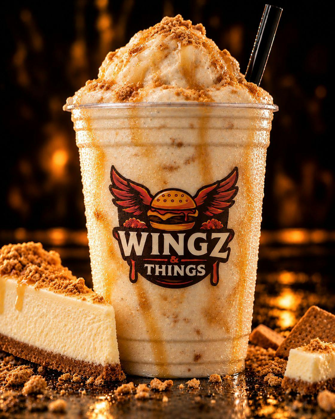 Cheesecake Shake from Wingz and Things in Milwaukee, WI