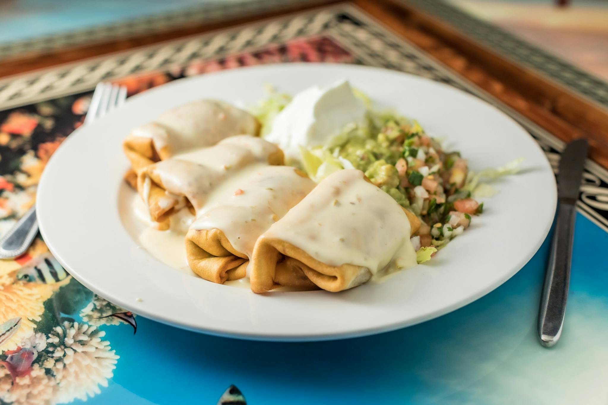 Chimichanga Supremas from Casa Vallarta Mexican Restaurant in Eau Claire, WI