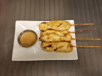 Chicken Satay (4 Pcs) (GF) from Simply Thai in Fort Collins, CO