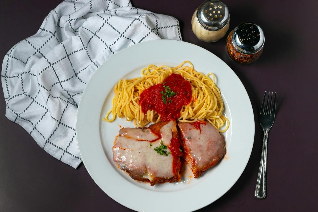 Chicken Parmigiana from 4 Brothers Italian Restaurant & Pizzeria in Delray Beach, FL
