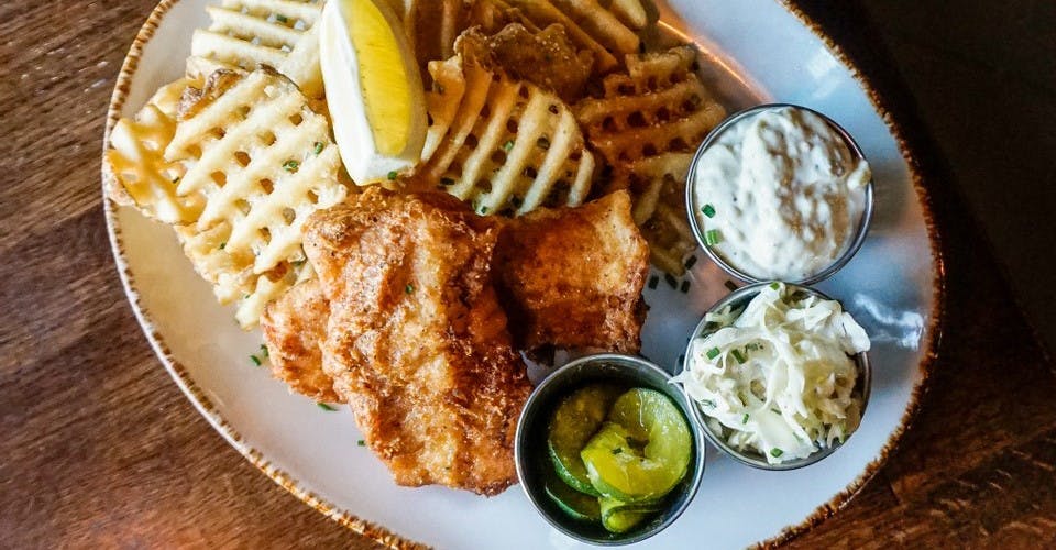 Fish and Chips from Craftsman Table & Tap in Middleton, WI