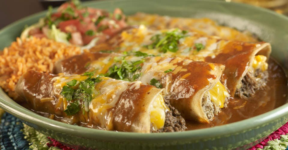 Traditional Enchiladas from Margarita's Famous Mexican Food & Cantina in Green Bay, WI