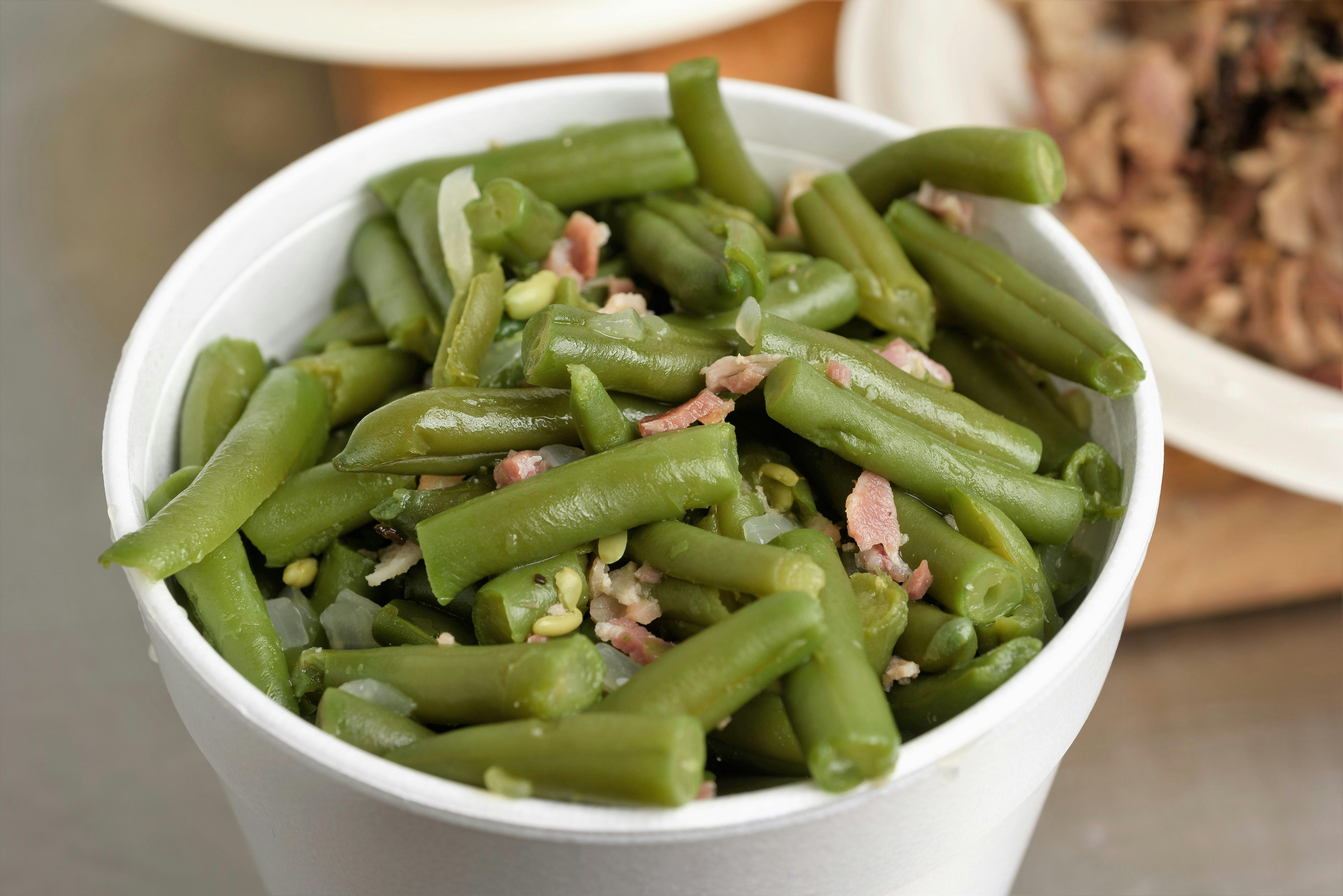 Green Beans from Hog Wild Pit BBQ & Catering in Lawrence, KS