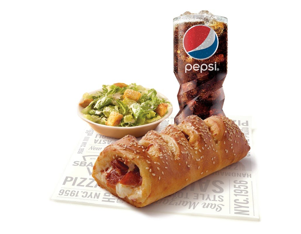 Individual Stromboli Combo from Sbarro - Tri State Tollway in South Holland, IL
