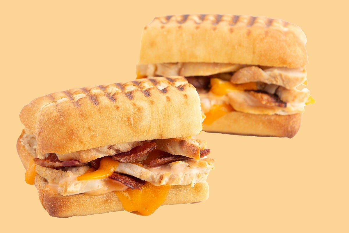 Turkey, Cheddar 'N Bacon Panini Melt from Saladworks - Sterling Pkwy in Lincoln, CA