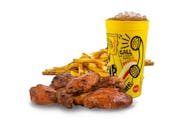 6 Bone-in (Classic) Wing Combo from Dickey's Barbecue Pit: Nederland (TX-1205) in Nederland, TX