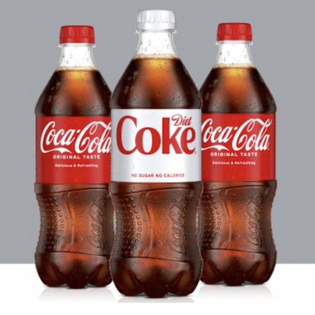 20oz Coke - 20oz Bottles from Pizza Pizazz in Lakewood, WA