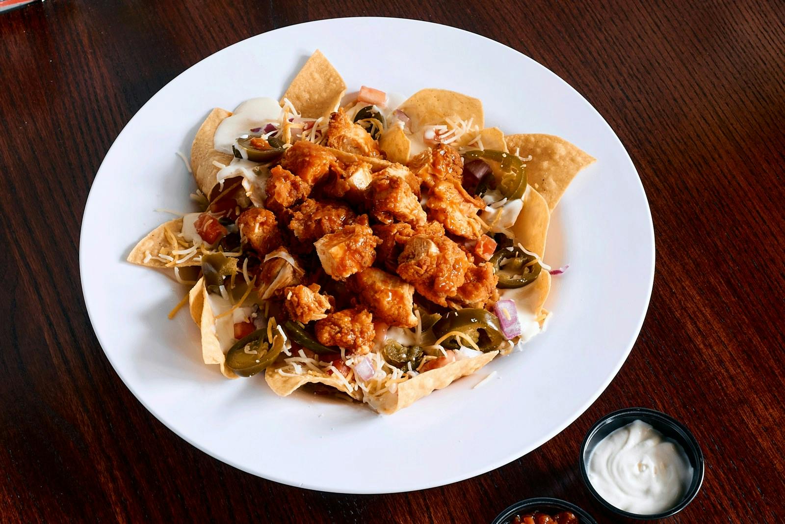 Buffalo Chicken Nachos from Jefferson's Restaurant in Brentwood, TN