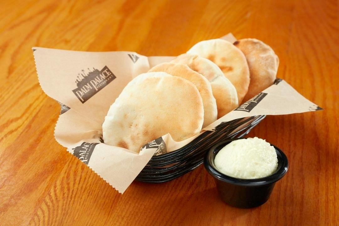 Bread Basket & Garlic Sauce from Palm Palace Restaurant in Ann Arbor, MI