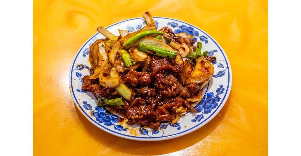 Mongolian Beef from Emperor's Buffet & Grill in Appleton, WI