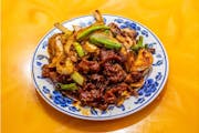 Mongolian Beef from Emperor's Buffet & Grill in Appleton, WI