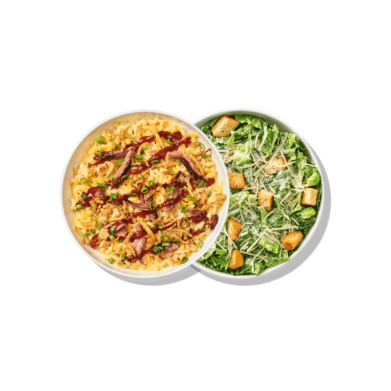 Pulled Pork BBQ Mac & Cheese Duo from Noodles & Company - Green Bay S Oneida St in Green Bay, WI