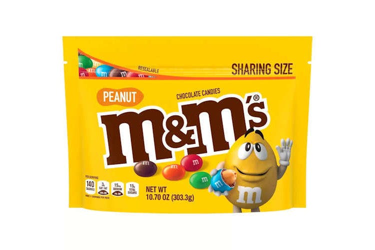 M&M's Peanut, Share Size from BP - W Kimberly Ave in Kimberly, WI