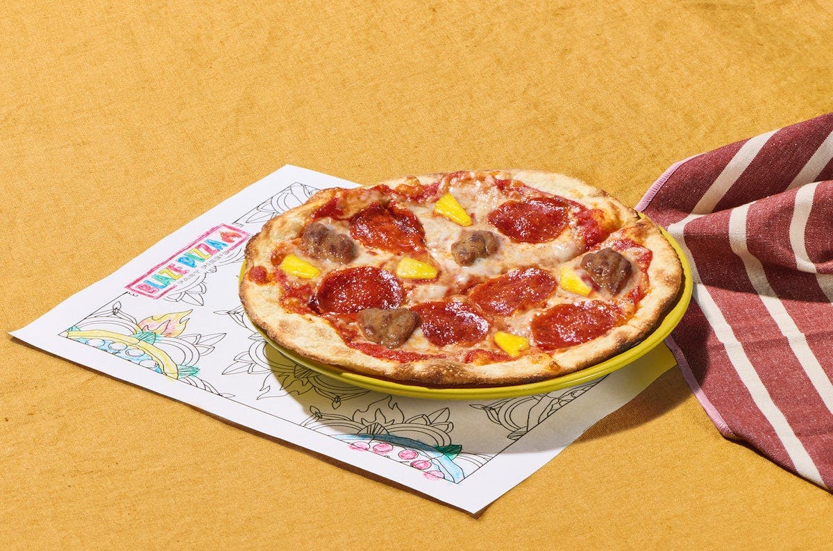 Kid's 3 Top Pizza from Blaze Pizza - Lincoln Way in Ames, IA