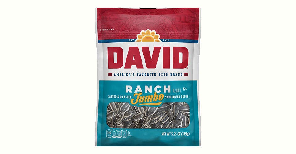 David Sunflower Seeds Ranch, 5.25 oz. from Amstar - W Lincoln Ave in West Allis, WI