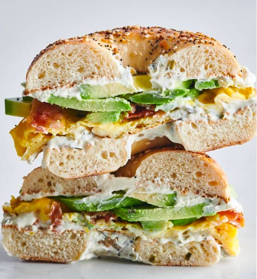 Breakfast Sandwich from Mariners Cafe in Marina del Rey, CA
