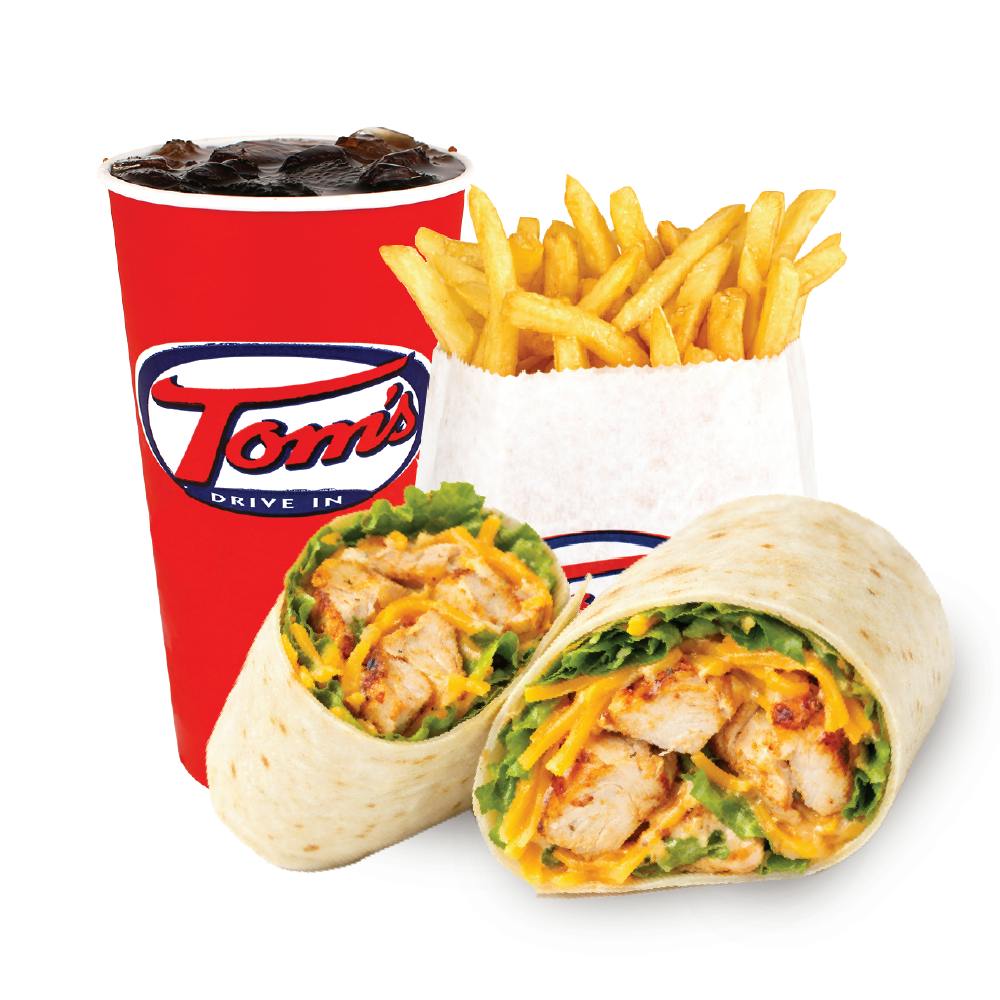 #16 Chipotle Chicken Wrap from Tom's Drive In in Appleton, WI