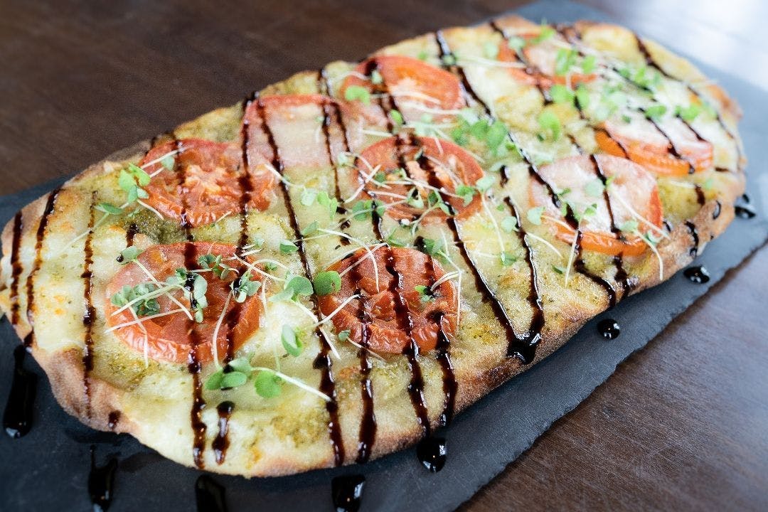 Margherita Roman Pizza from The Bottle Room in Green Bay, WI